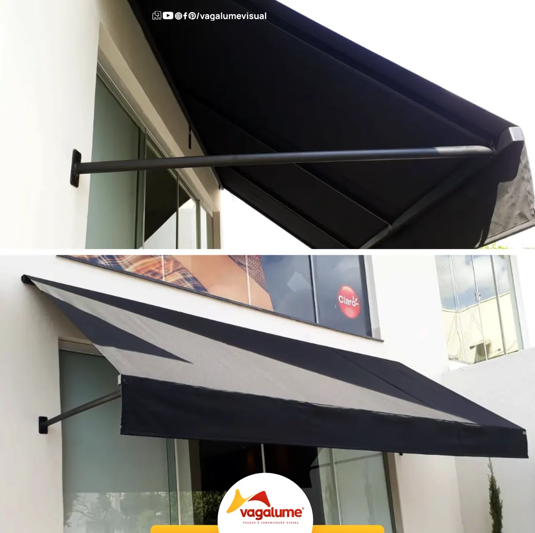 Toldo com braço Thalita Rebouças, obra entregue pela Vagalume em Sinop MT